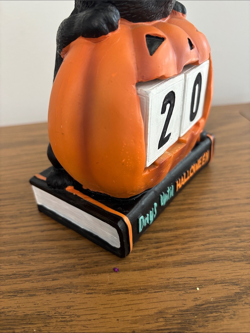 Black & Orange Halloween Cat Countdown Calendar - Pets Cat - Picture 4 of 6